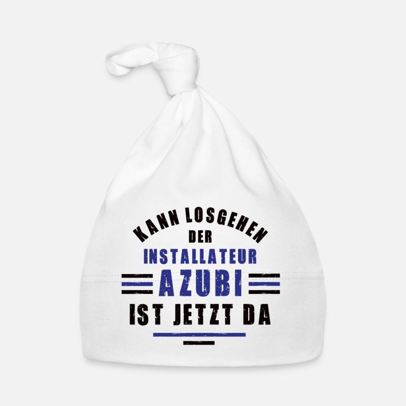 Trainee Plumber Apprenticeship Training Trainee Organic Baby Cap