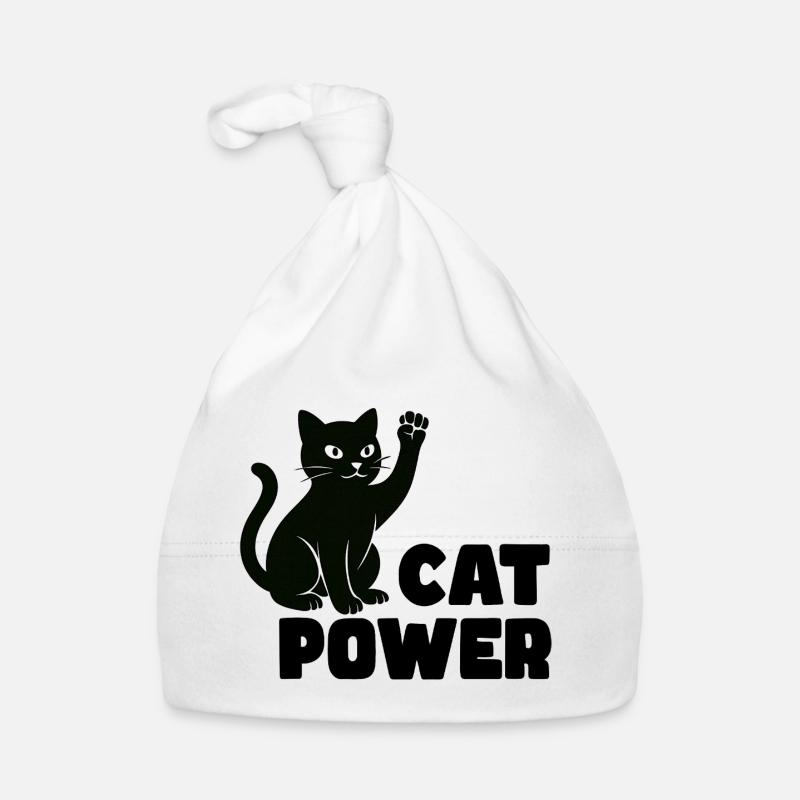 Pouvoir du chat Bonnet bio Bébé