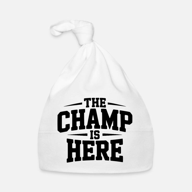 Der Champion ist da Baby Bio-Mütze