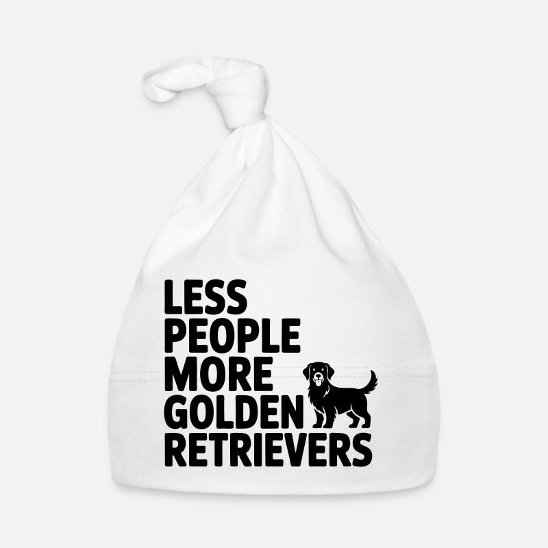 Moins de monde, plus de Golden Retriever Bonnet bio Bébé