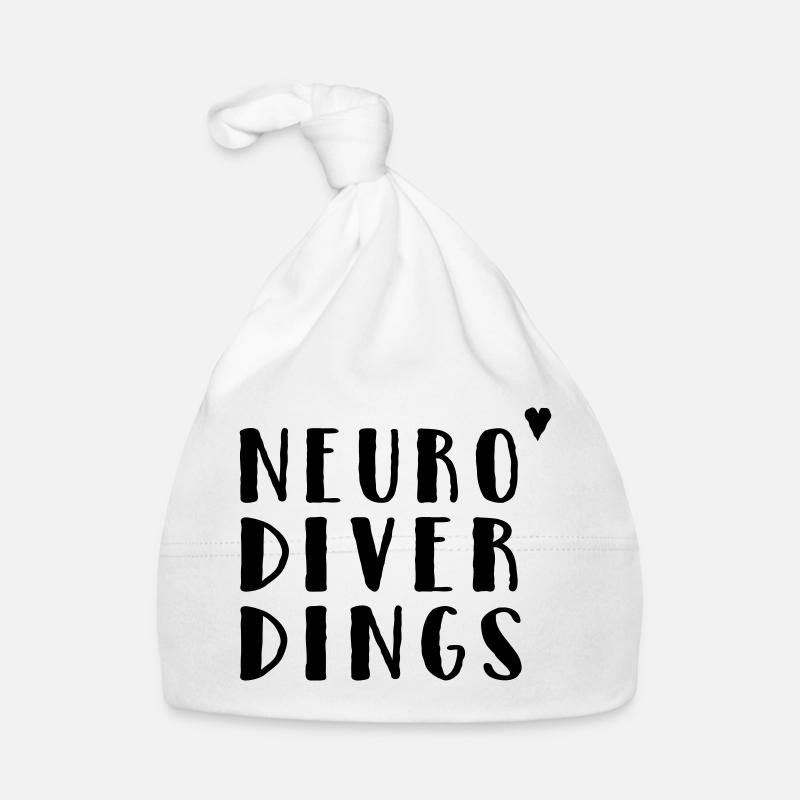 Neurodiverdings Baby Bio-Mütze