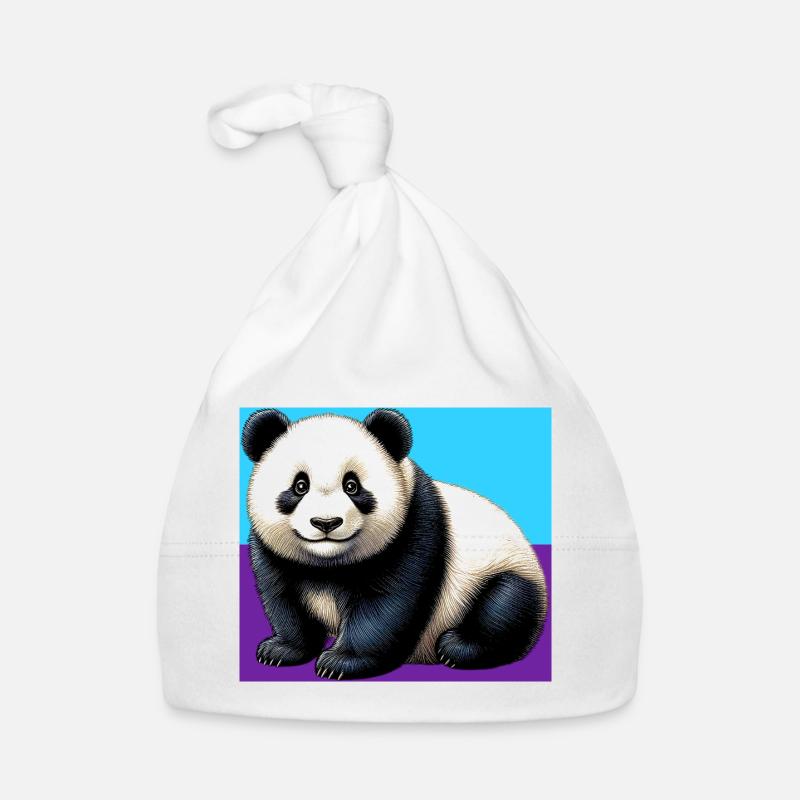 panda Organic Baby Cap