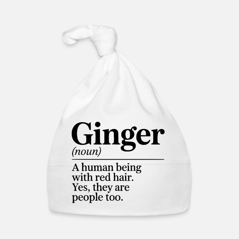 Gingers Are People Too Organic Baby Cap