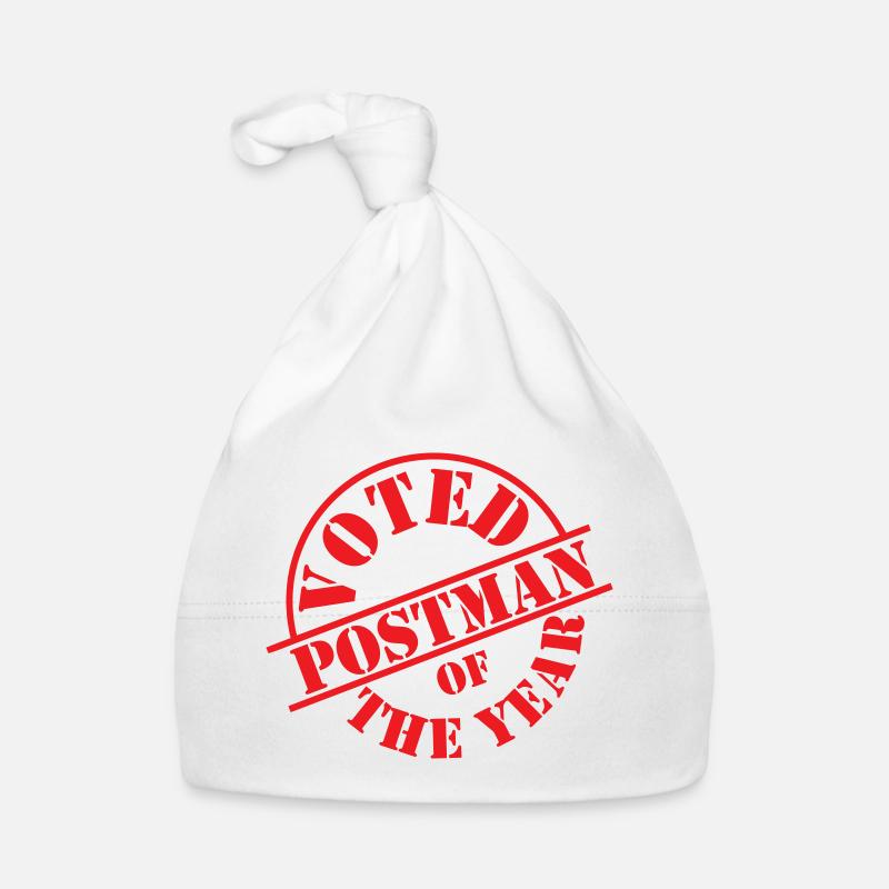 Postbote des Jahres Englische Postmarke Baby Bio-Mütze