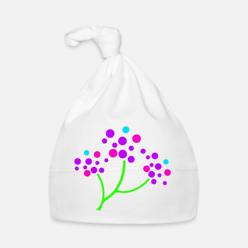 Branche Fleurs de Néon Bonnet bio Bébé