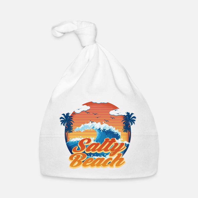 Plage Salée Bonnet bio Bébé