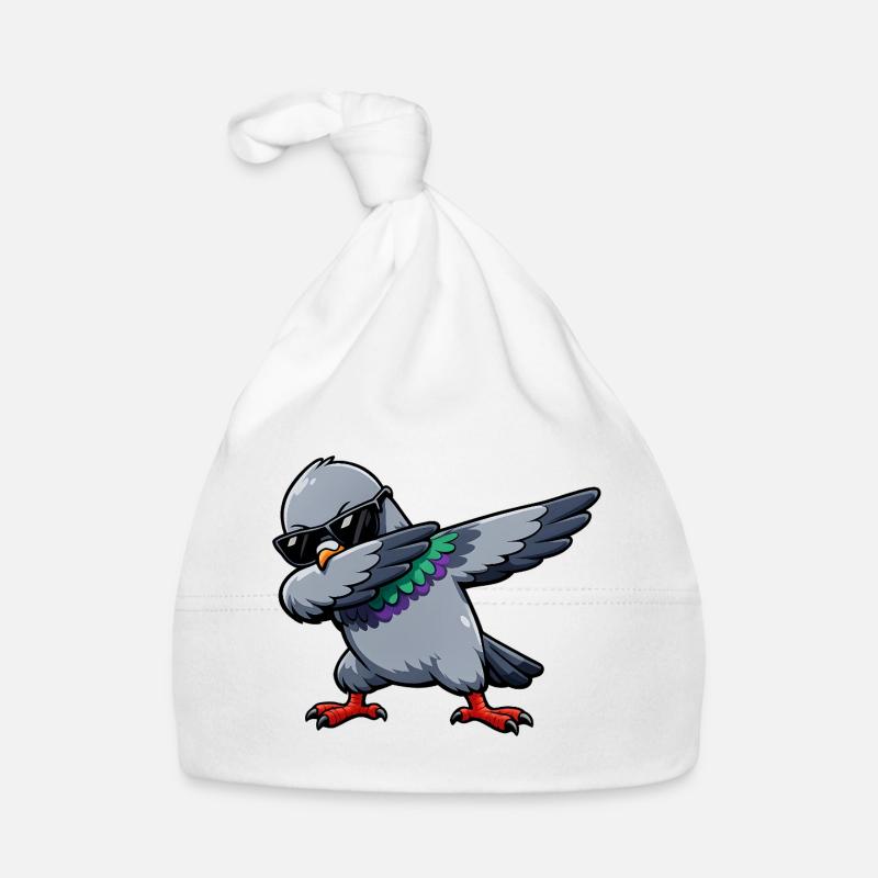 Pigeon à tamponnage Bonnet bio Bébé