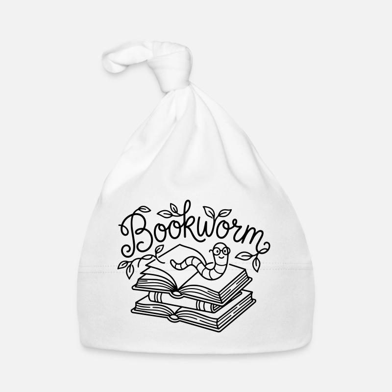 Bookworm Organic Baby Cap