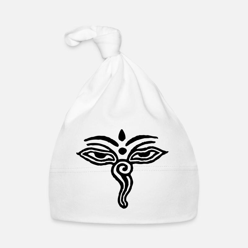 Nepalese Augen Baby Bio-Mütze