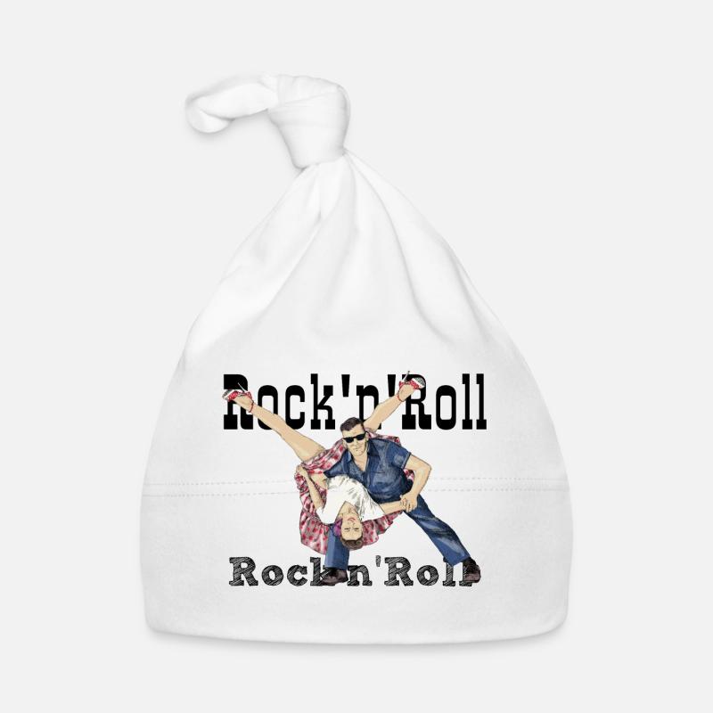 Rock and Roll Organic Baby Cap