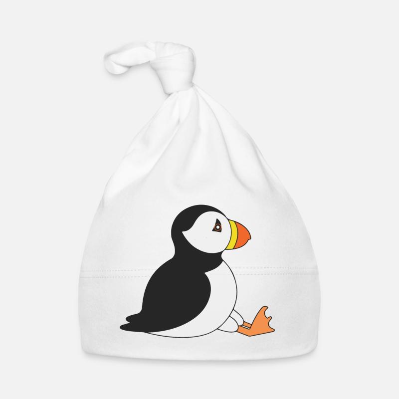 Macareux Bonnet bio Bébé