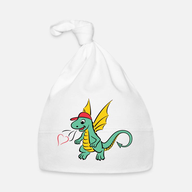 Kleiner Drache Baby Bio-Mütze