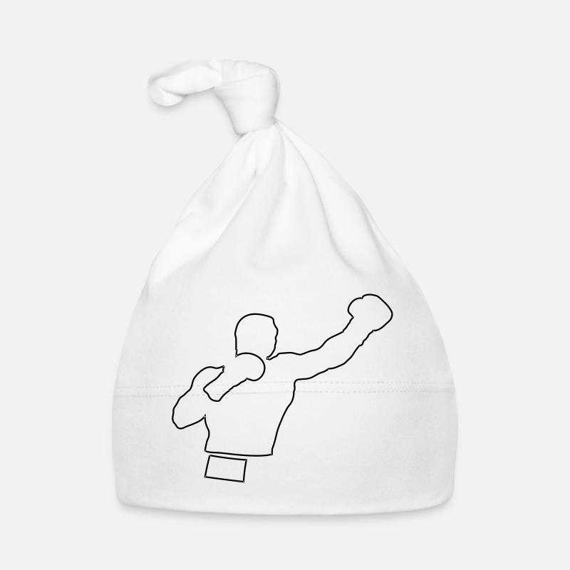 Boxer - Baby Bio-Mütze - Weiß