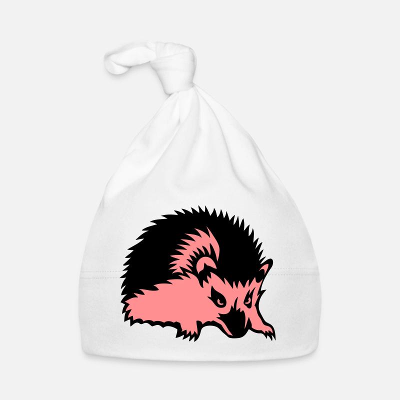 böser Spechtigel Baby Bio-Mütze