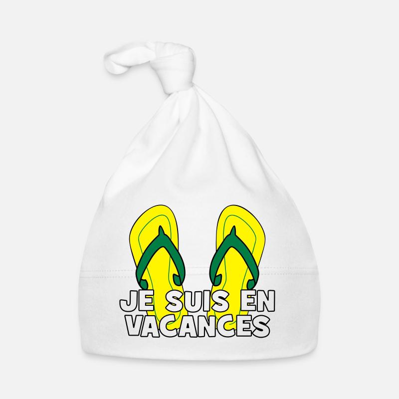 Ich bin im Urlaub! Baby Bio-Mütze