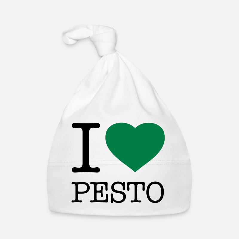 I LOVE PESTO Organic Baby Cap