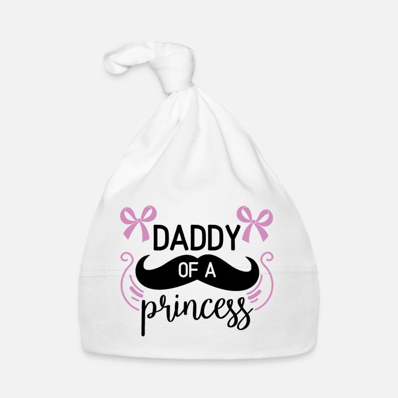 Papa d'une princesse Bonnet bio Bébé