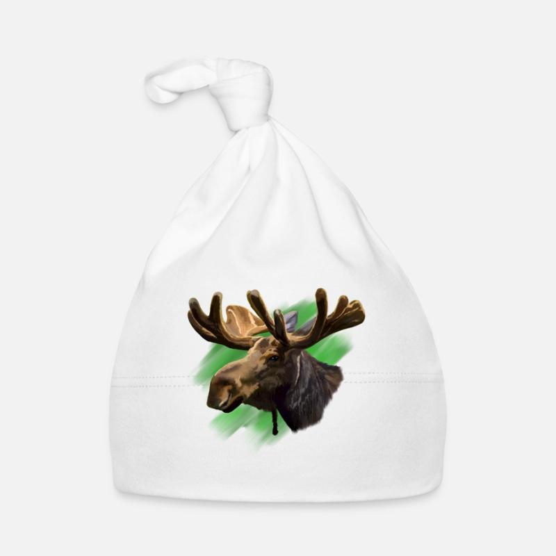 moose Organic Baby Cap