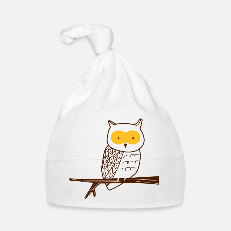 The owl Organic Baby Cap