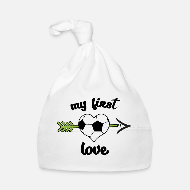 Soccer Organic Baby Cap