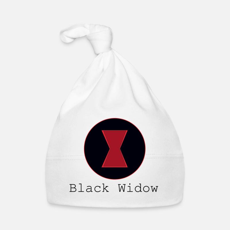 Black widow Organic Baby Cap