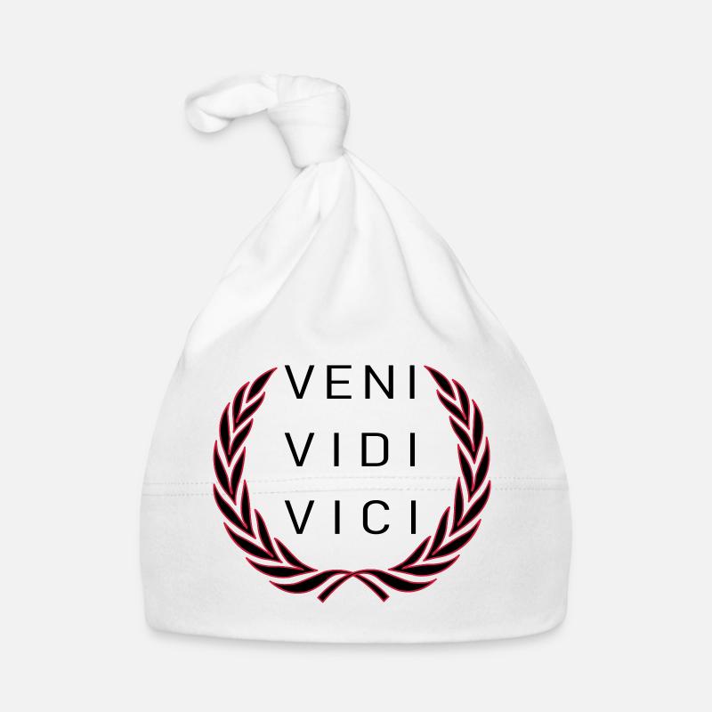 Veni Vidi Vici Organic Baby Cap
