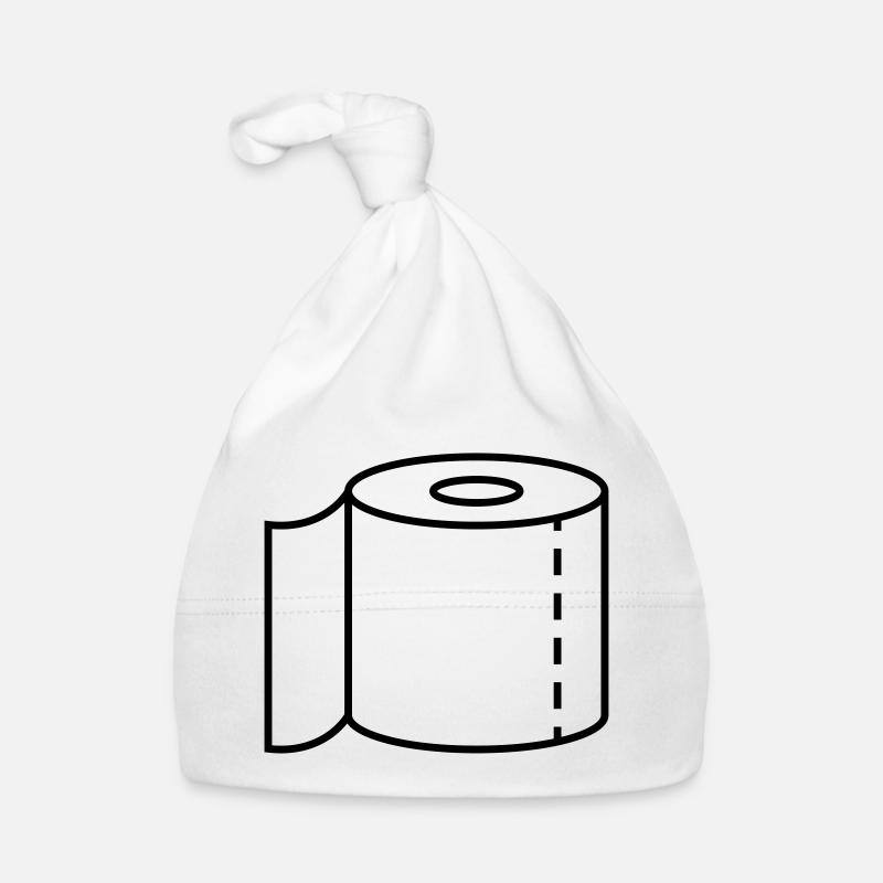 Klopapier für den Notfall Baby Bio-Mütze
