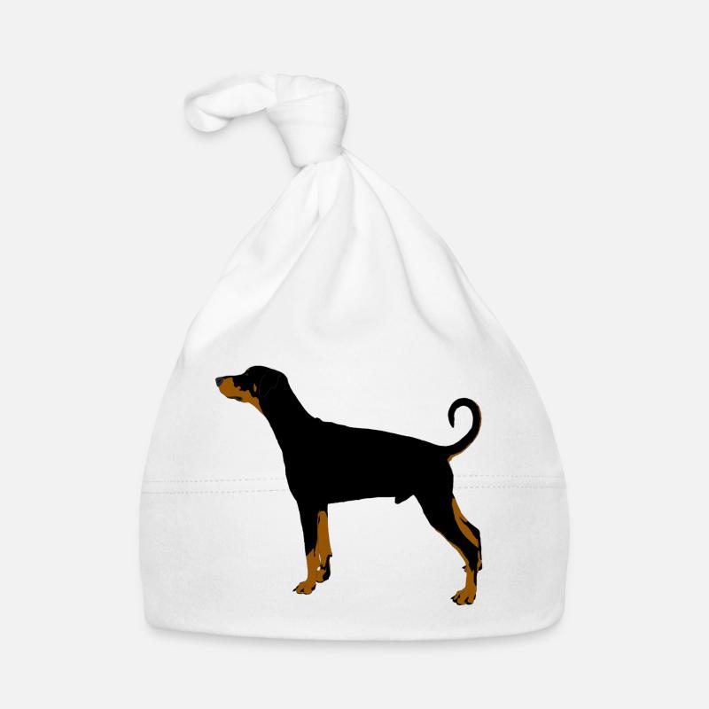 Dobermann Baby Bio-Mütze