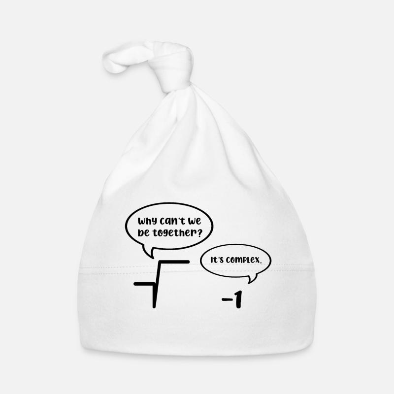 Nerd joke math Bonnet bio Bébé