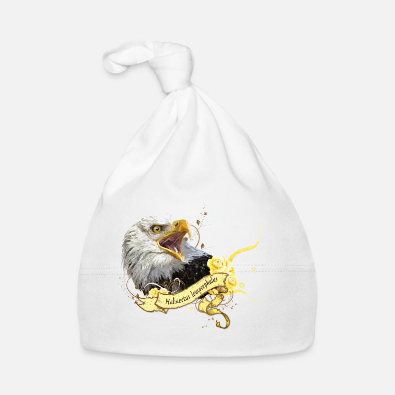 Weißkopfseeadler Baby Bio-Mütze