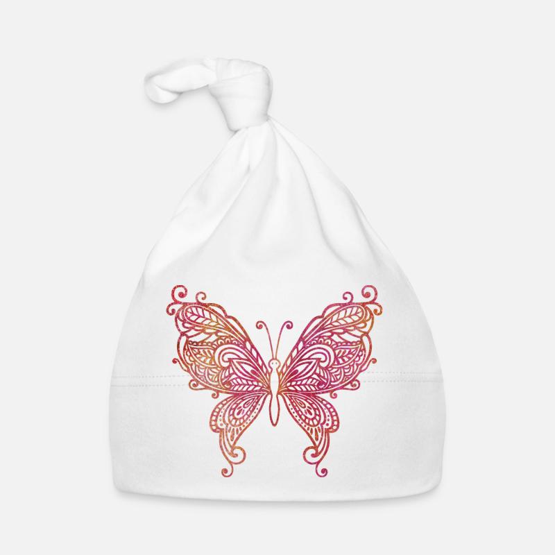 butterfly Organic Baby Cap