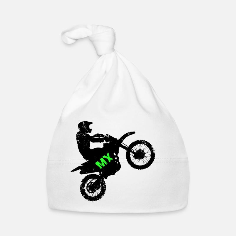 MX Moto Cross Baby Bio-Mütze