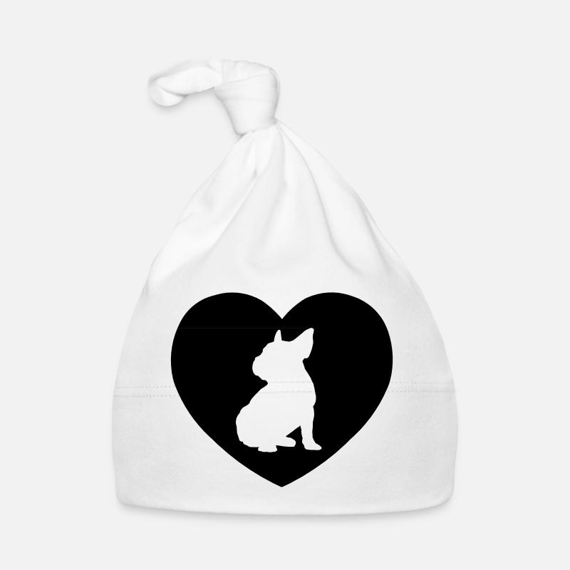 BULLY IN HEART - Organic Baby Cap - white