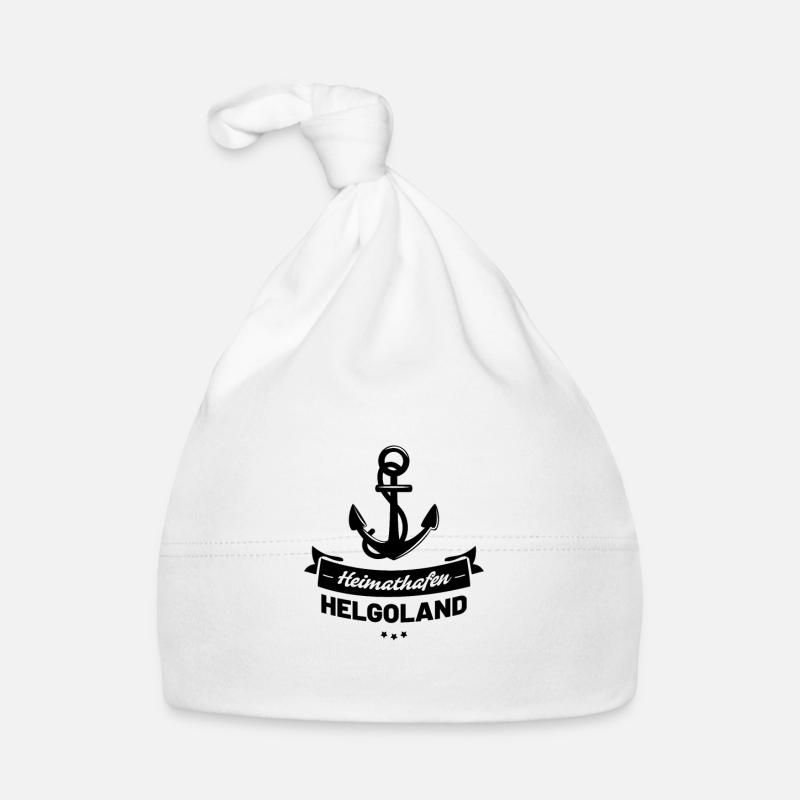 Heimathafen Helgoland Baby Bio-Mütze