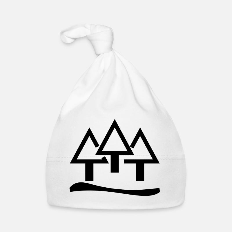 Waldkind - Bonnet bio Bébé - blanc