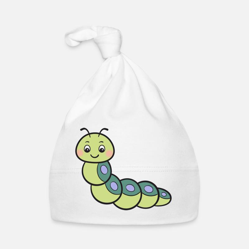 Raupe Baby Bio-Mütze