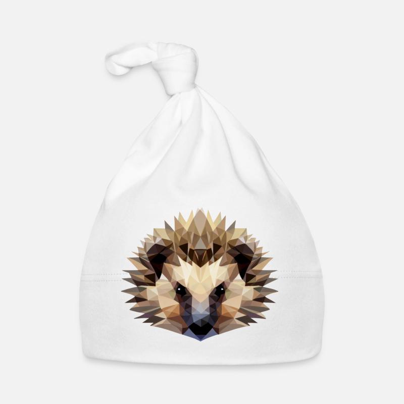 Style polygonal hérisson Bonnet bio Bébé