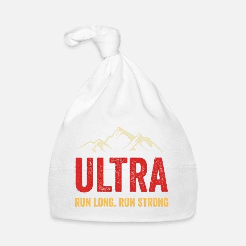 Ultra Running - Courez longtemps. Courez fort. Bonnet bio Bébé