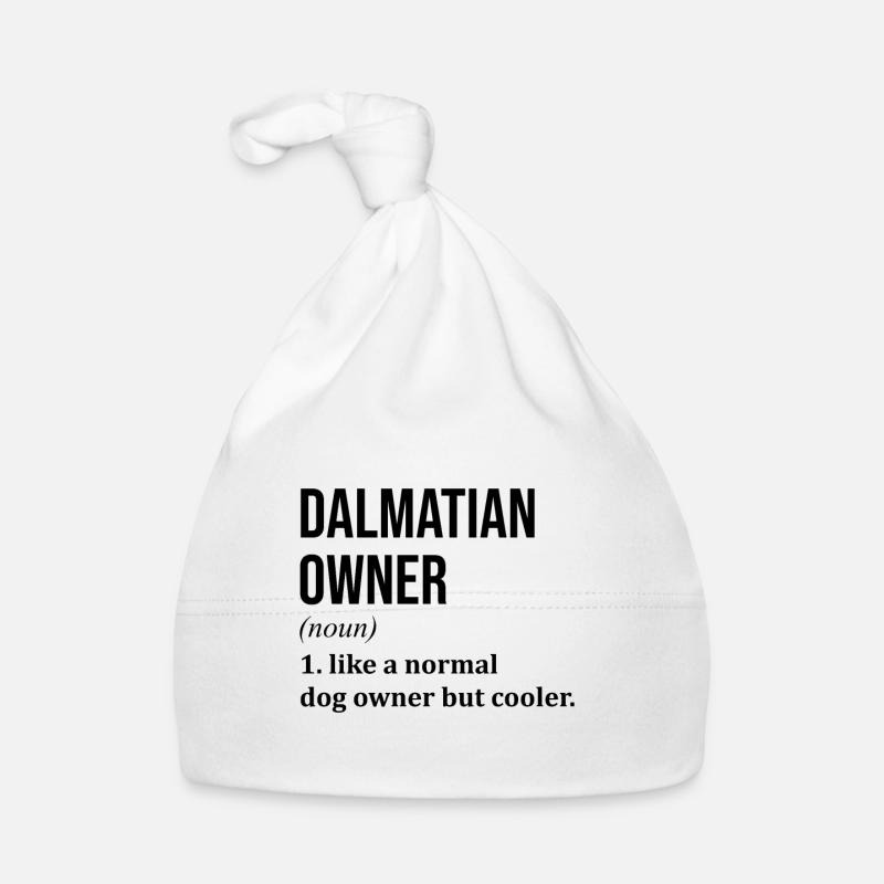 Dalmatiner Baby Bio-Mütze