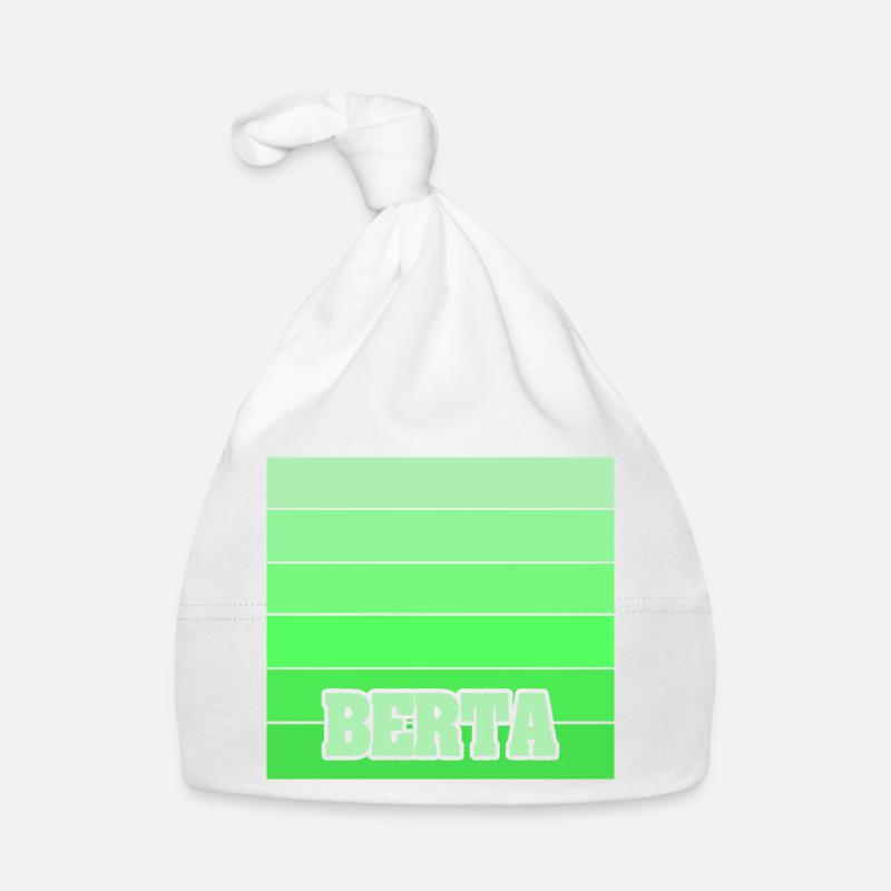 Geschenk für Berta Baby Bio-Mütze