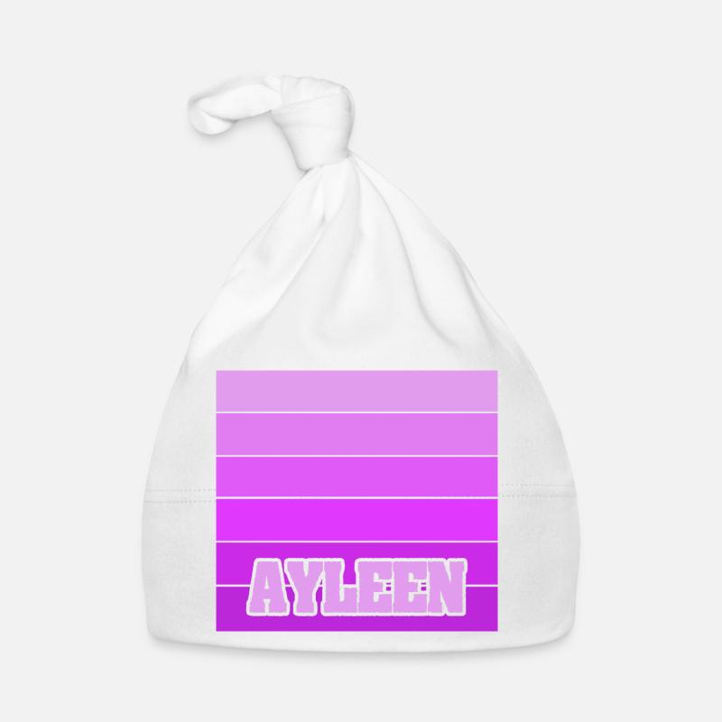 Ayleen comme prénom de fille Bonnet bio Bébé