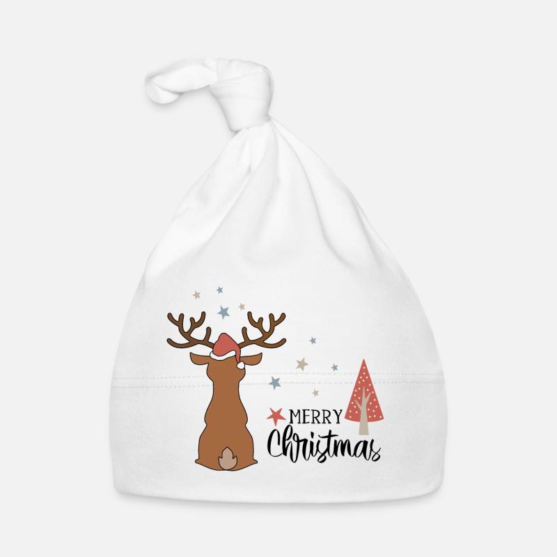 Un design idéal pour Noël Bonnet bio Bébé