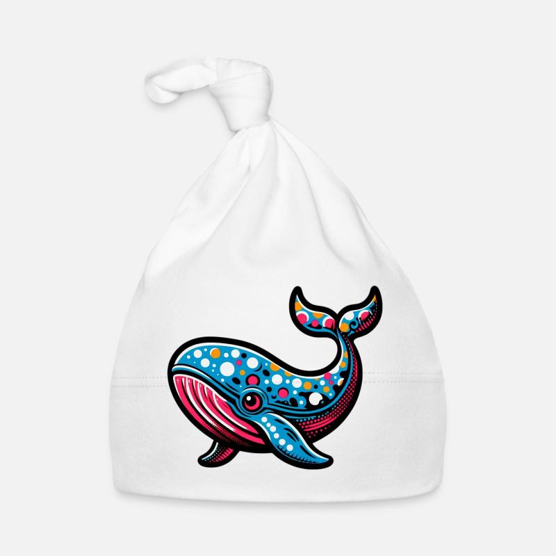 Baleine Bonnet bio Bébé