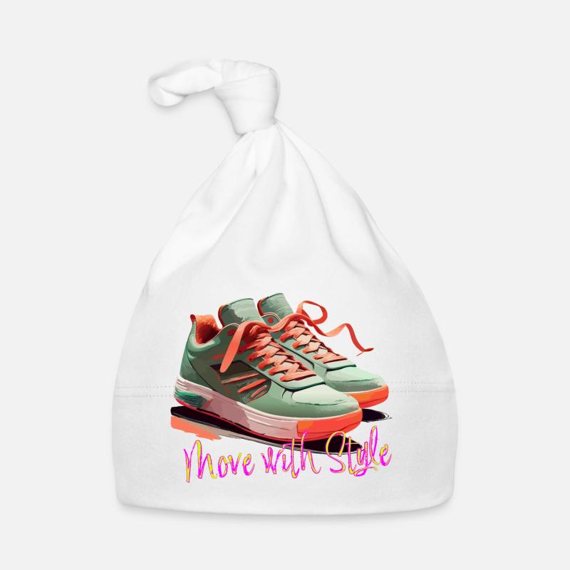 Move with Style Sneakers Baby Bio-Mütze