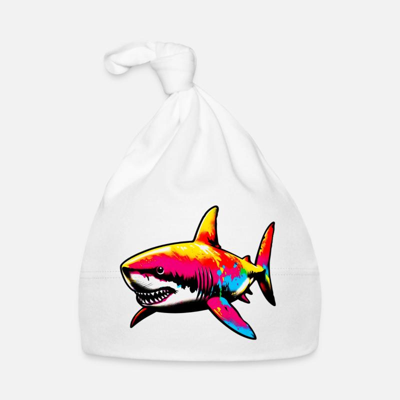 Requin Bonnet bio Bébé