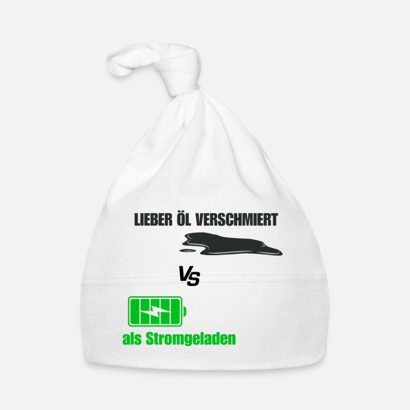 Öl Verschmiert Baby Bio-Mütze