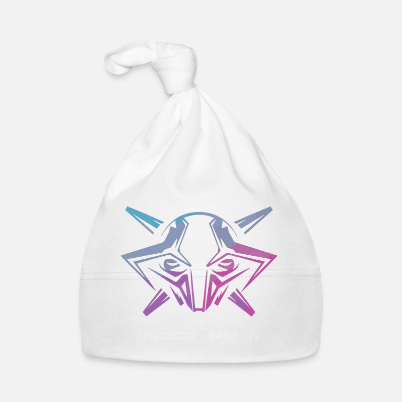 Futuristische Cyborg-Programmierer-Kunst Baby Bio-Mütze