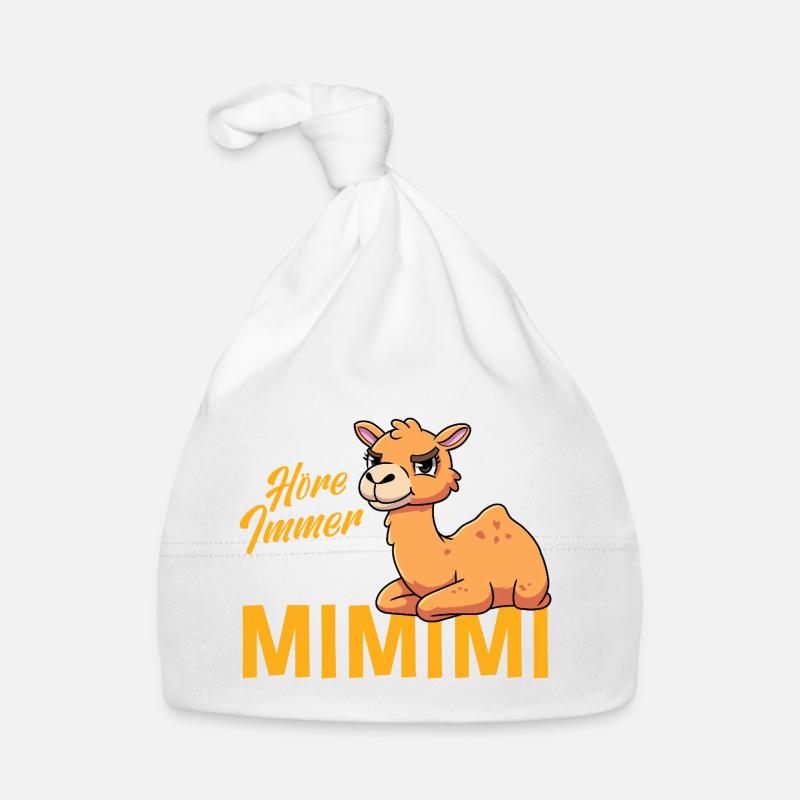 Ich Höre Immer Nur Mimimi Kamel Baby Bio-Mütze
