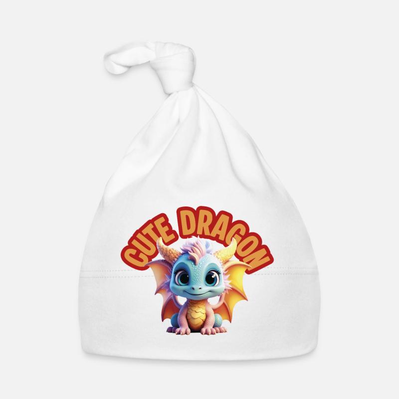 Dragon mignon Bonnet bio Bébé