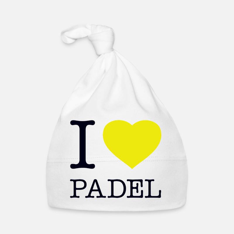 J'aime le padel Bonnet bio Bébé